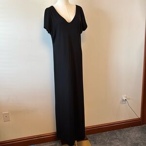 Teddi evening Maxi dress black size 16